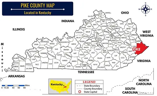 Pike County Bankruptcy Attorney Map Image