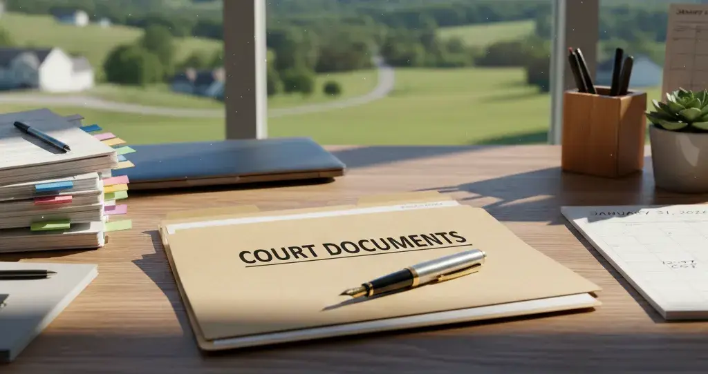 What Happens After You File Bankruptcy in Kentucky – organized legal documents showing protection from creditor actions